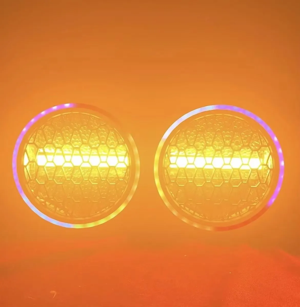 

2X50W RGB COB Stage Wash Lights Vintage Retro Audience Lighting with DMX512 Sound Control And Strobe Effect for Club Events And
