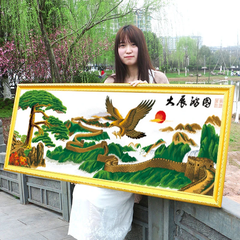 

Нитки для ручной вышивки крестиком для гостиной и офиса, простой и элегантный стиль, подходят для наборов для вышивки крестиком своими руками.