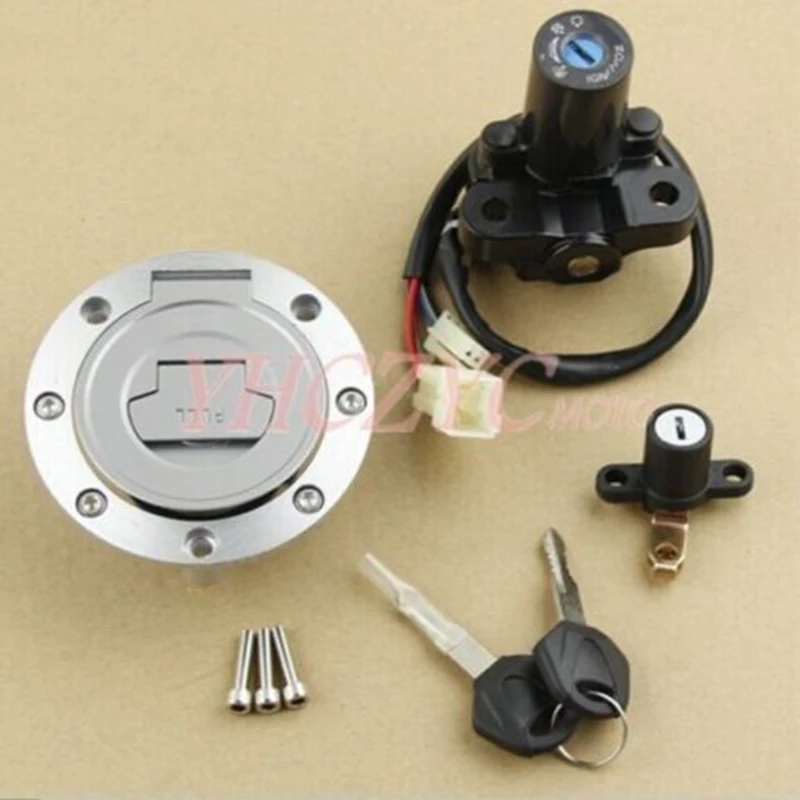 Ignition Switch Gas Cap Seat Lock Set for Yamaha FJ1300 01-16 FZ8 11 12 13 FZ6 FZ6R 04-16 FZ1 FZ1000 06-15 FZ10 17 FZ09 14 15 16