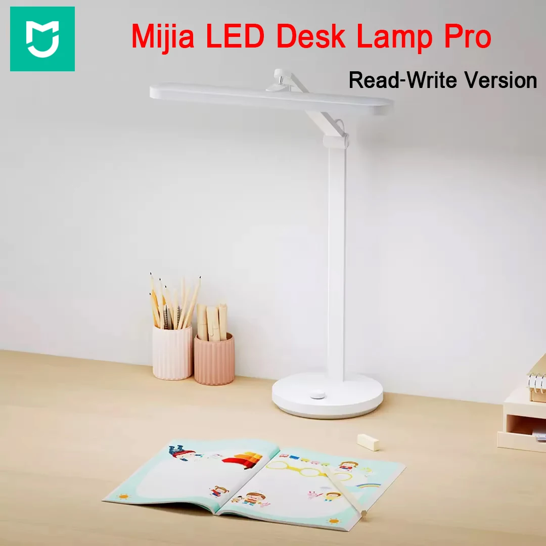 Mijia LED Desk Lamp Pro Read-Write Version Smart Eye Protection Table Lamp Ra95 Dimming Reading Light Work with Mi Home APP