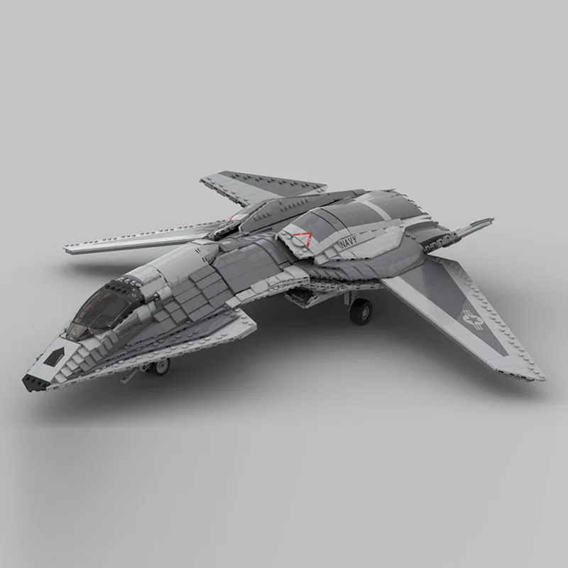 โมเดลเครื่องบินรบ F/A-37 Talon ของเล่นประกอบเอง ชุดตัวต่อ MOC อุปกรณ์สงคราม เทคโนโลยีโมดูลาร์ ของขวัญสำหรับเด็ก