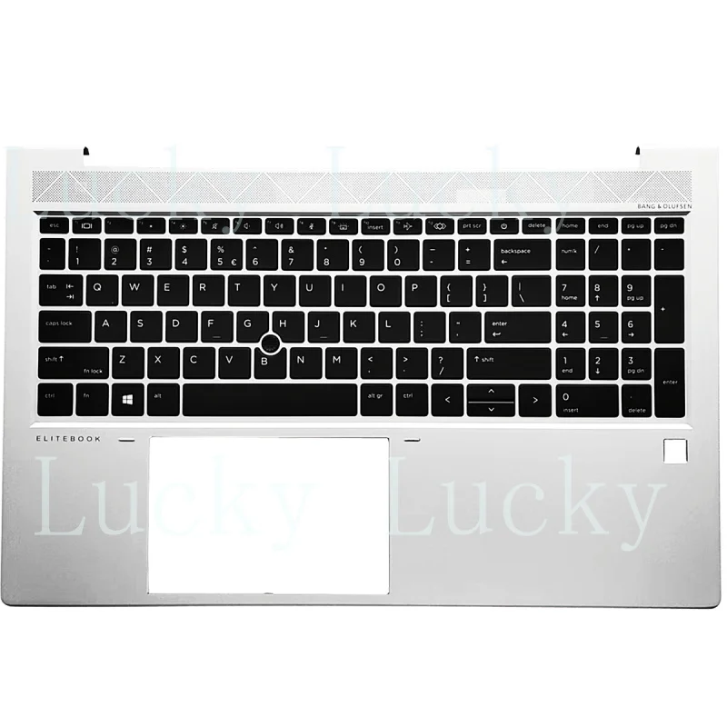 

f f f New For HP EliteBook 850 G7 Palmrest Upper Case US Backlit Keyboard M07491-001