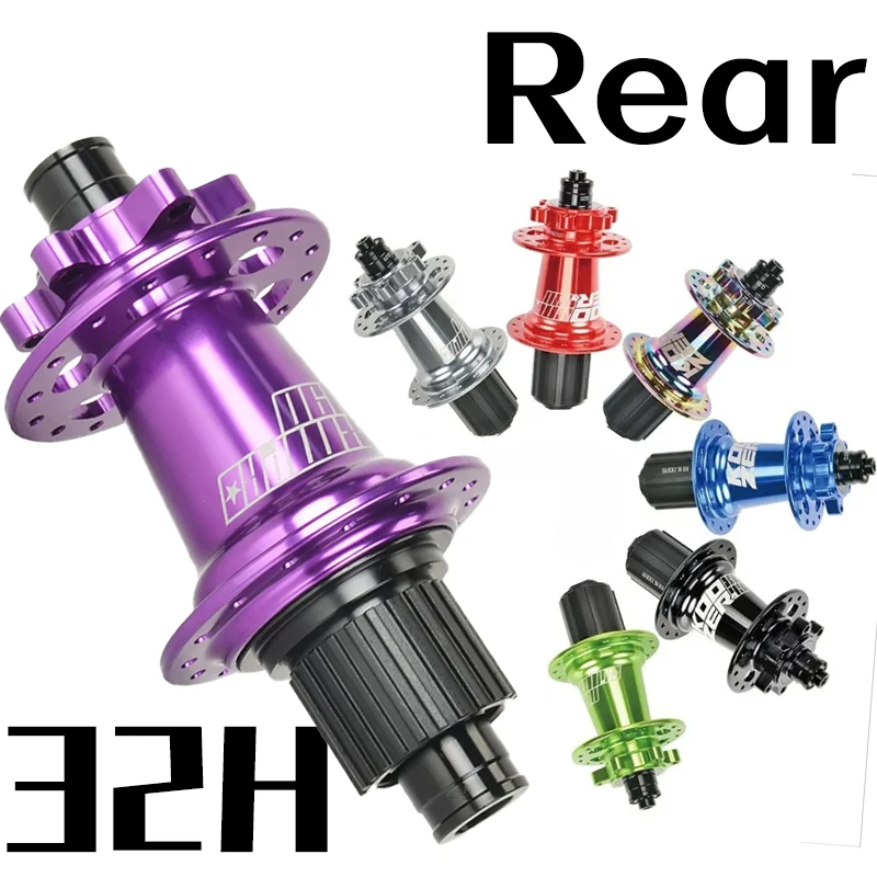 

12x142 Rear Hub Thru Axle Cube Pro 7 Noisy 32-hole Mtb Thunder Masses Bicycle 12-speed Micro Spline K7 32 Holes Hubs