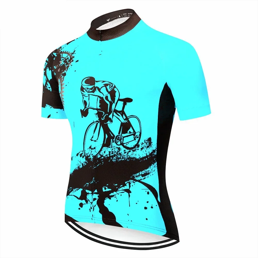 2022 Pro Team Cycling Jersey Man Mountain Bike Clothing Quick-dry Racing Mtb Bicycle Clothes Uniform Breathale Cycling Clothing