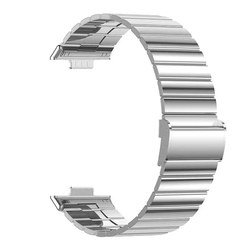 Pulsera de Metal para HUAWEI WATCH Fit 3 Correa de acero inoxidable para Huawei Watch Fit3 Correa de reloj para huawei watch fit 3 Correas reloj