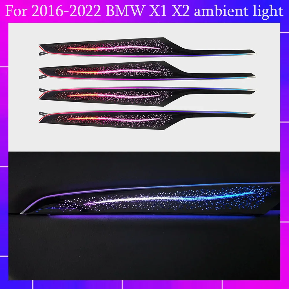 

Upgrade For BMW X1 F48/X2 Interior with 1:1 Molded Symphony Ambient Lights – Custom Car Atmosphere Lighting (2016-2022)