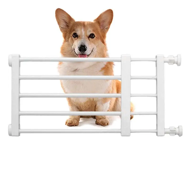 

Short Dog Gate Creative Retractable Gate For Puppies And Pets Easy Installation New Folding Breathable Mesh Dog Safety Playpens