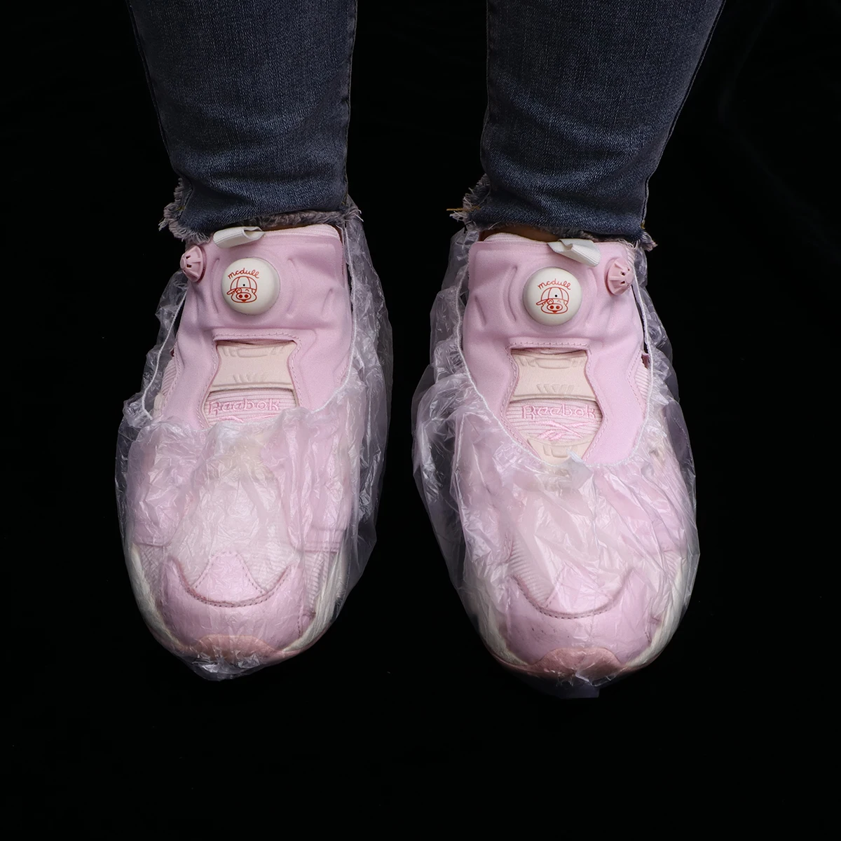 

200 Pcs Shoe Cover Waterproof and Dustproof Wasserdichte Schuhe Copriscarpe Impermeabili Cubrebotas Impermeable Transparent Man