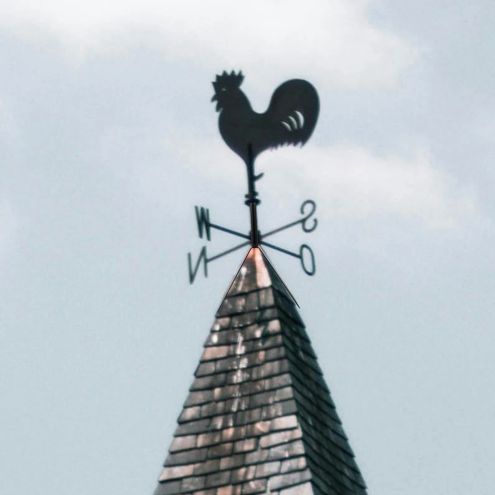 

Heavy Duty Weather Vane Roof Mount Bracket For Outdoor Installation Durable Wind Vane Stand Mounting Brackets Weather