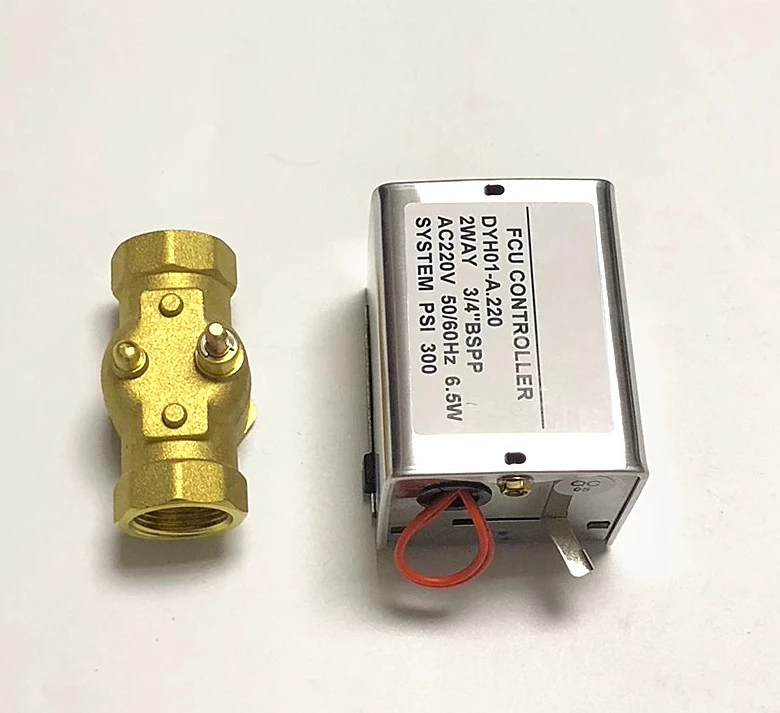 

Electric valve actuator two-way adjustment solenoid DN20/6 points fan coil electric two-way