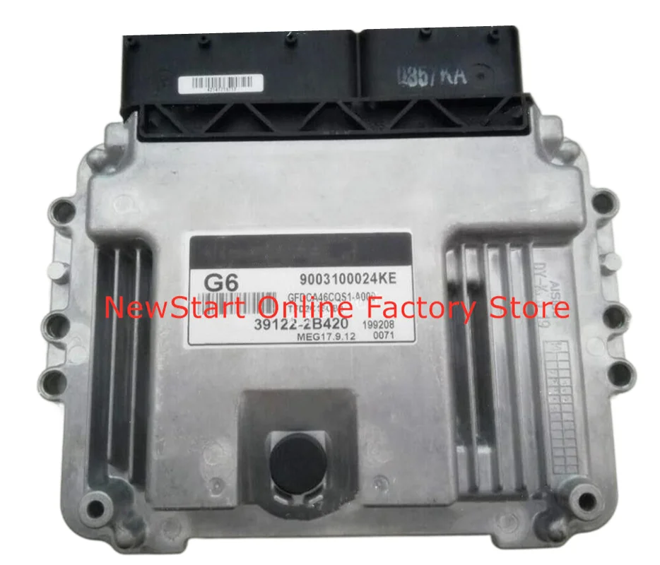 

39122-2B420 New ECU Original Car Engine Computer Board Electronic Control Unit G6 MEG17.9.12