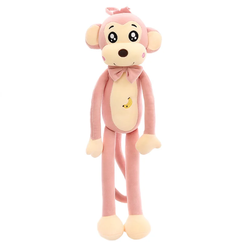 Creative Cute Cartoon Plush Toy Animal Monkey Long Arms And Long Legs Doll Baby Sleeping Comfort Pillow Birthday Christmas Gift