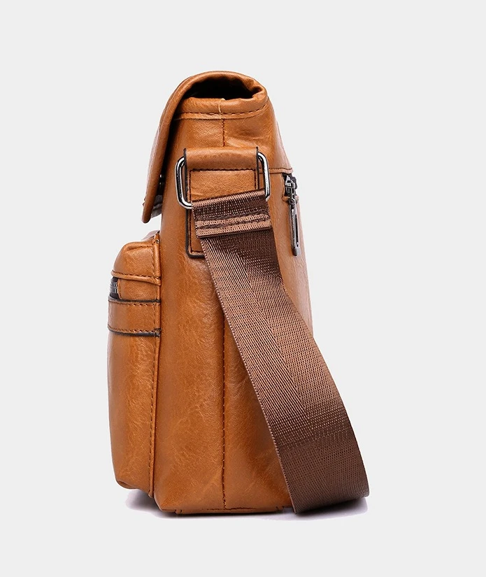 New Minimalist Men's Single-shoulder Bag, Fashionable Large-capacity Crossbody Bag, Casual Outdoor Water-resistant Crossbody Bag