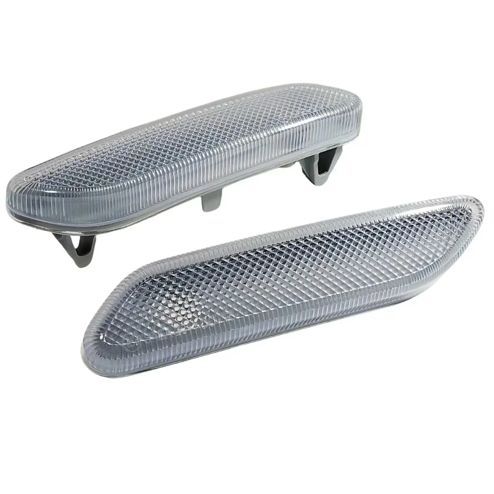 Side Indicator Lens White Clear Lens Front Side Marker OE Part Numbers Included Parking Light Replacement For MINI Cooper