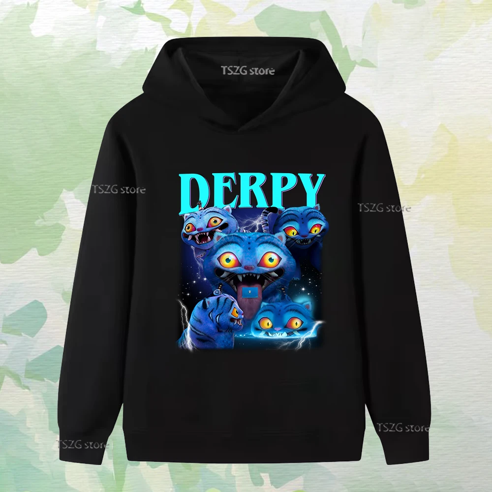 الخريف Kpop الشيطان هنتر كول النمر طباعة الأطفال ملابس طويلة الأكمام صبي فتاة هوديس موضة عادية الصوف البلوز #3