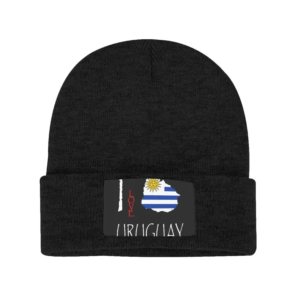 I Love Uruguay Cool Novelty Knitted Beanie Hat Beanies Cap Style Classic Adjustable