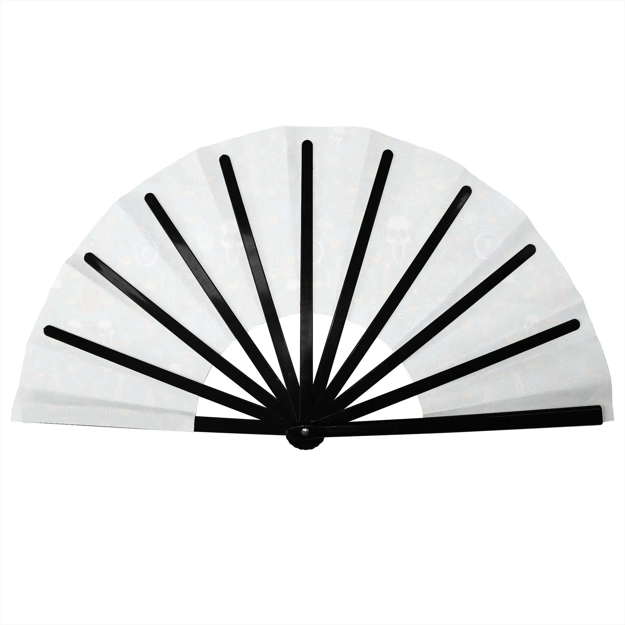Halloween Haunted Mansion Portable Pocket Fan Camping Grimace Movie Ghost Folding Fan Chinese Dance Cooling Handheld Fans