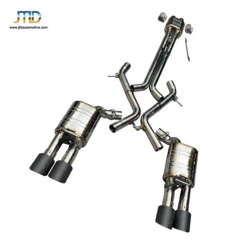 JTLD Prestaties 304SS Rvs Turbo Catback Uitlaat Voor Porsche Panamera 3.6 4.8 970.1 2014-2016 3.0L