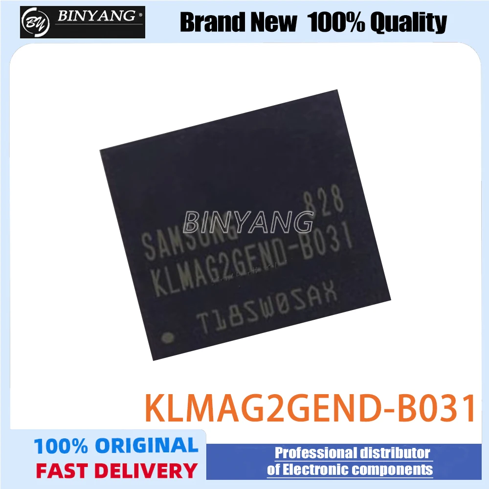 

(10 Pieces) KLMAG2GEND-B031 KLMAG2GEND-B BGA Chip IC New Original MAG2GEND-B031