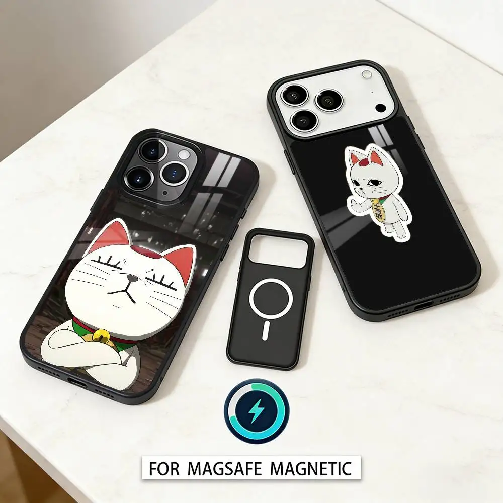

D-Dandadan T-Turbo G-Granny Phone Case For iPhone 17,16,15,14,13,12,Pro,Max For Magsafe Magnetic Wireless Charging