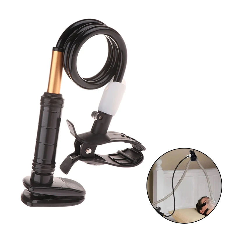 

Вращающийся на 360° держатель шланга CPAP — C-образный зажим с регулируемой высотой (обратная конденсация)