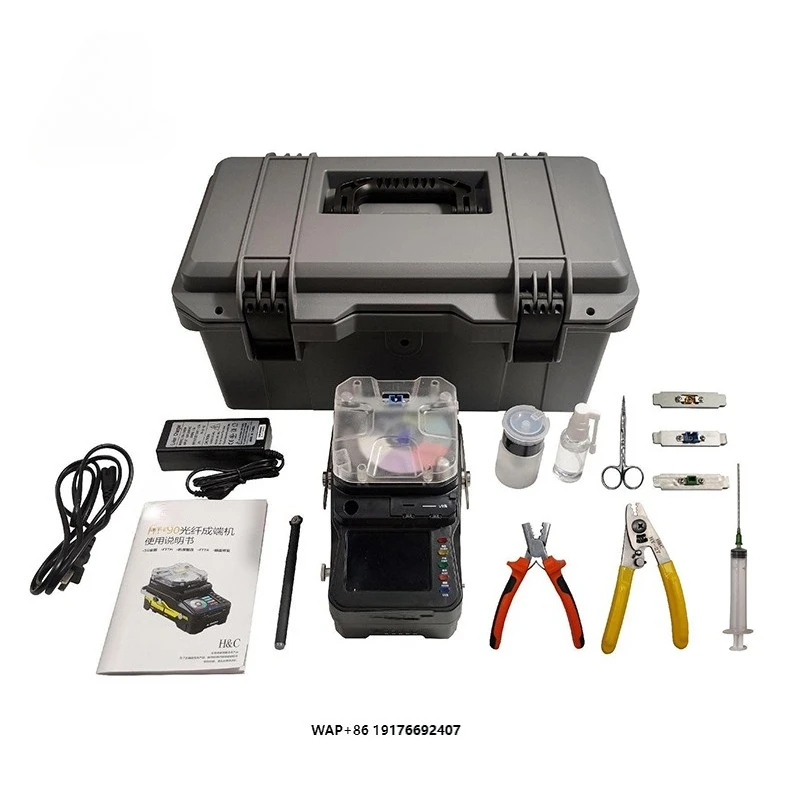 HY-90 Polishing Machine Fiber Optics Mini Fiber Optic Polisher Lc Fiber Repairing Machine