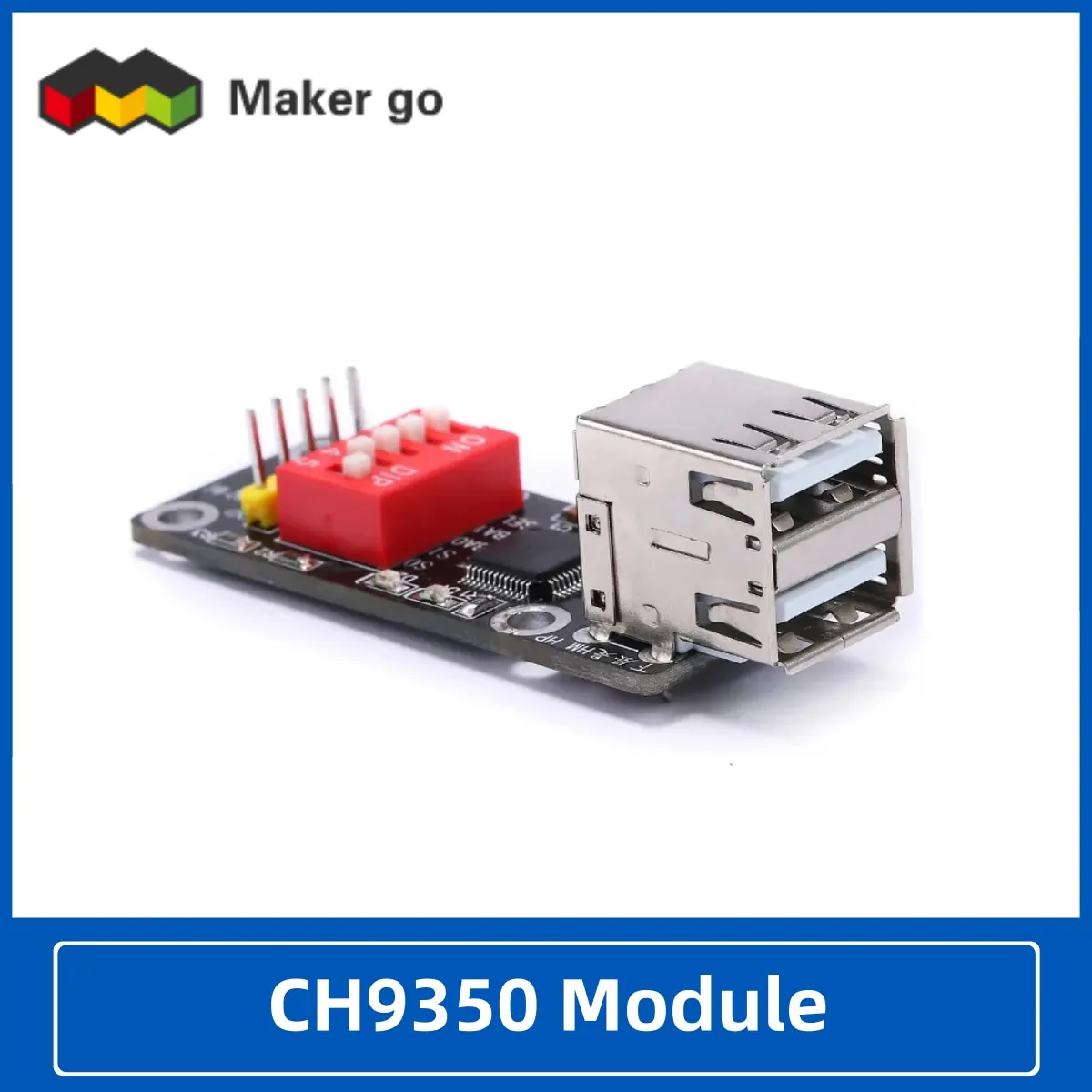 CH9350 Module HID Keyboard Mouse to Serial Port Virtual Keyboard Scanning Gun to Serial Port KVM