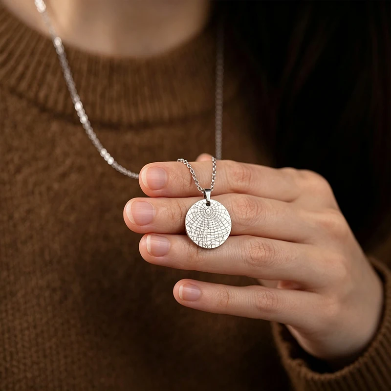 Custom Pendant With A Personal - Custom Star Map review and price