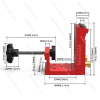 Woodworking Puncher Adjustable Oblique Hole Locator Wood Punching