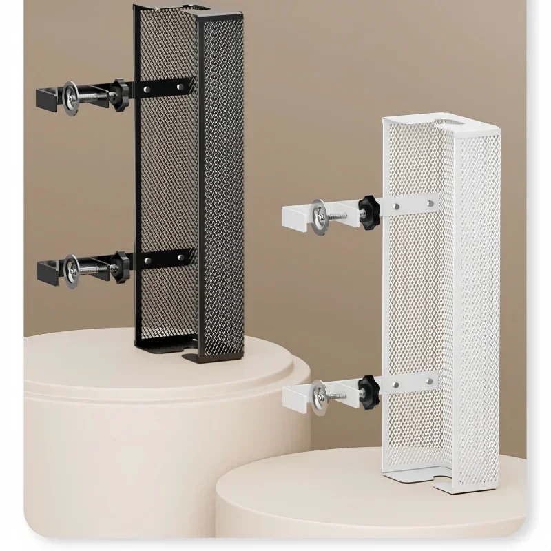 Under Desk Cable Management Tray No Drill Steel Desk Cable Organizers Wire Management Tray Cable Management Rack Storage Shelf