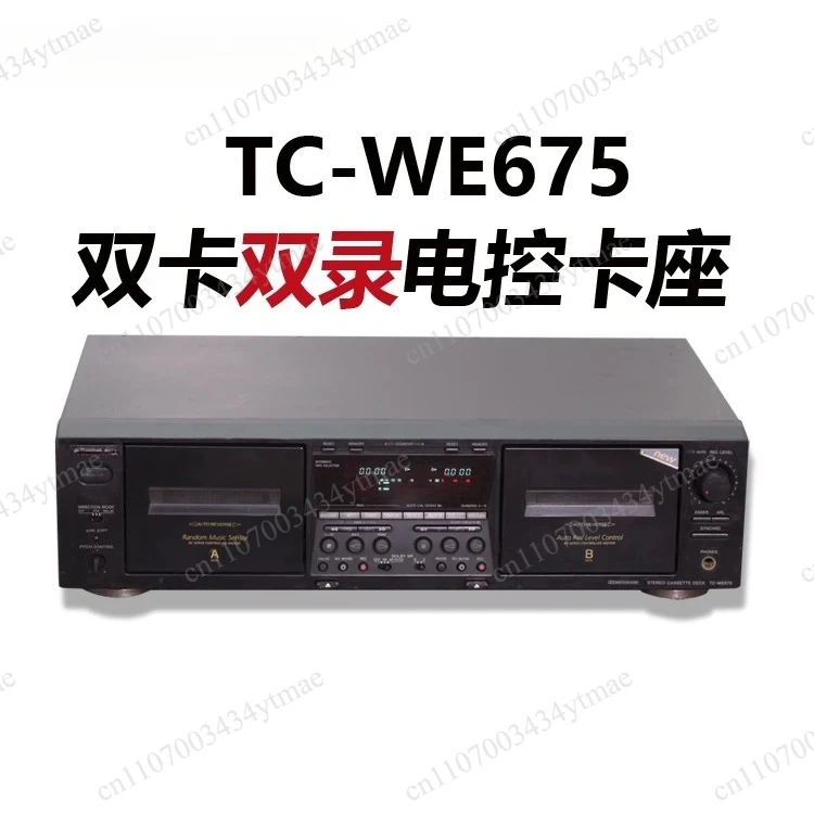 Dual Deck Stereo Cassette Recorder 80% New TC-WE475 TC-WE405 TC-WE675 Home Audio Tape Recording Player