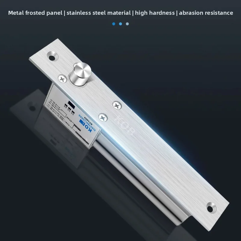 KOB Access Control Electric Plug Lock 12V Access Control Embedded Pin Lock Glass Door Delayed Feedback Electric Control Lock