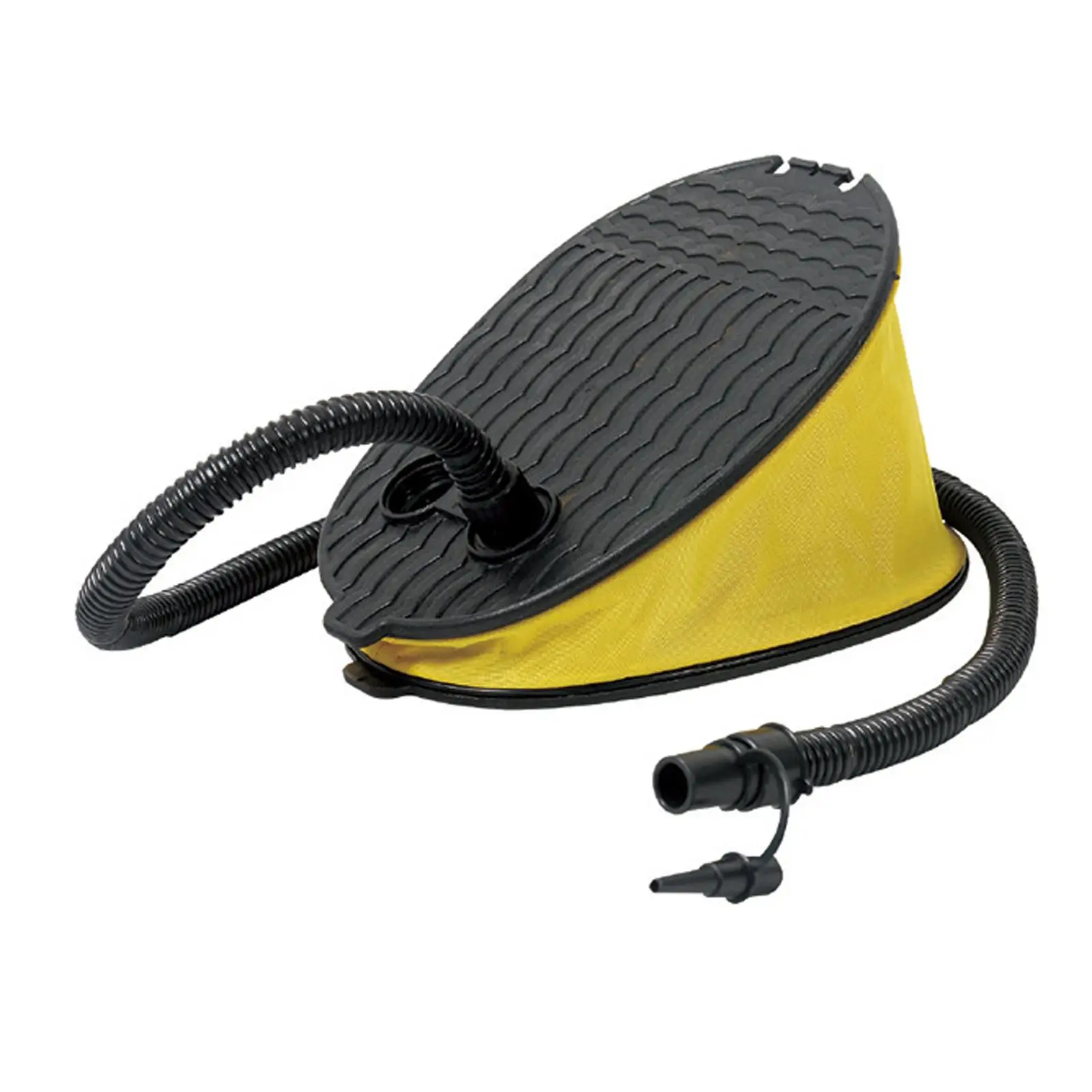 Foot Pump Easy Inflate Deflate Lightweight for Tube Inflatable Boat Sports