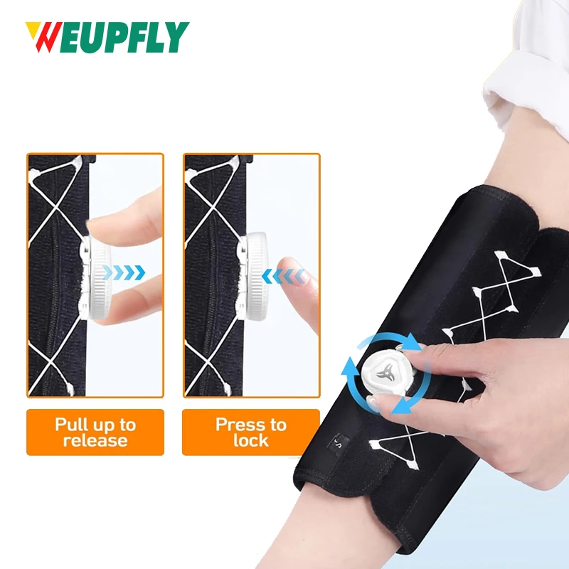 

1 шт., регулируемая ручка, локоть, ночная шина, поддержка синдромана кубитального туннеля, локтевого нерва, стабилизатор для фиксации локтя,