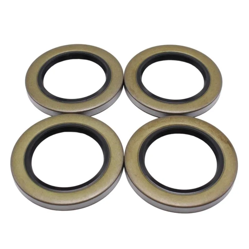 Super Sale 4Pcs Trailer Hub Grease Seals Set 2.25 X 3.371 -22029 for Most 5200lbs-7000lbs E-Z Lube and Regular Axle Hubs/Drums