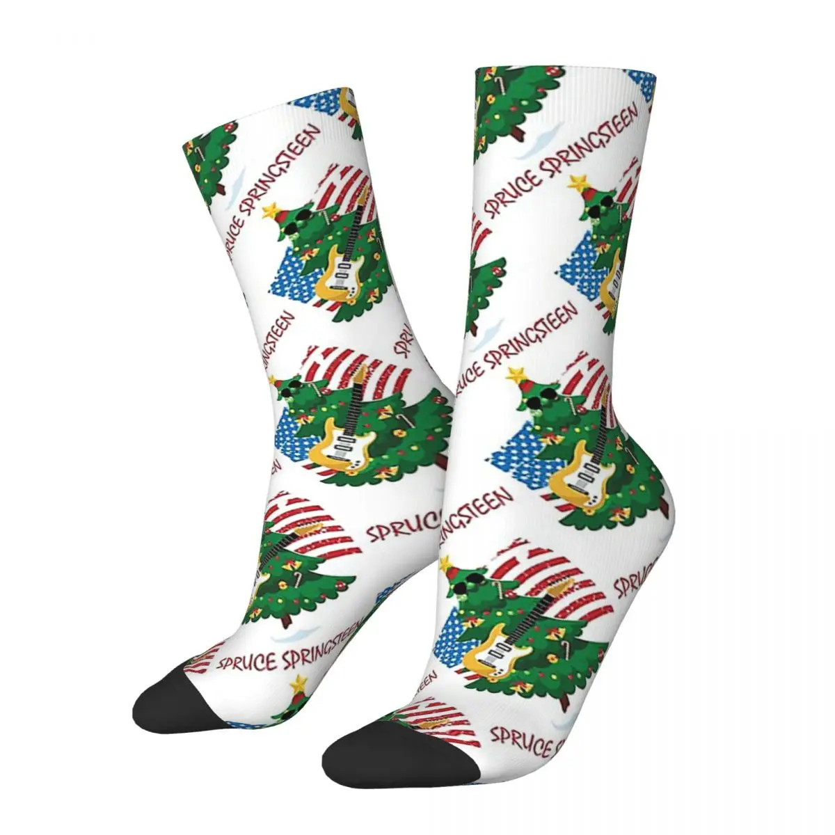 

Spruce Springsteen Socks Harajuku Sweat Absorbing Stockings All Season Long Socks Accessories for Unisex Birthday Present