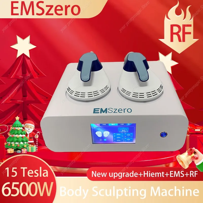 2025 Professional 6500W EMSzero RF Machine EMS Body Slim Muscle Stimulation Body Sculpt Lose Weight