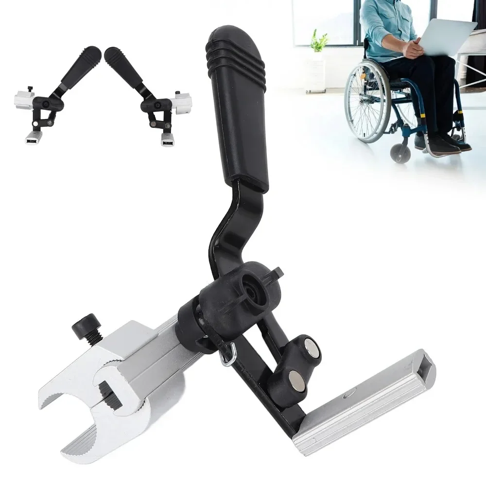 

Wheelchair Hand Brake Electric Mechanical Anti-slip Brake Wheelchair Accessories High Sensitivity Wheelchair Brakes