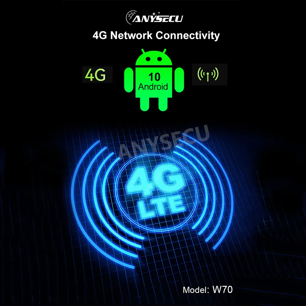 2025 جديد لاسلكي تخاطب SL8541 W70 أندرويد 10.0 4G شبكة راديو 1.4 بوصة MAX-3W مكبر الصوت IP68 3.8 فولت 4100 مللي أمبير مع Realptt/ZELLO