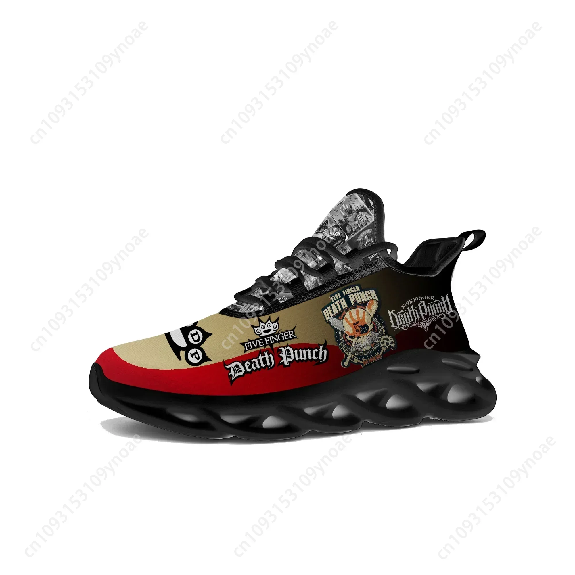 

Five Finger Death Punch Flats Sneakers Mens Womens Custom Made Sports Running Shoes High Quality Sneaker Rock Band Shoe