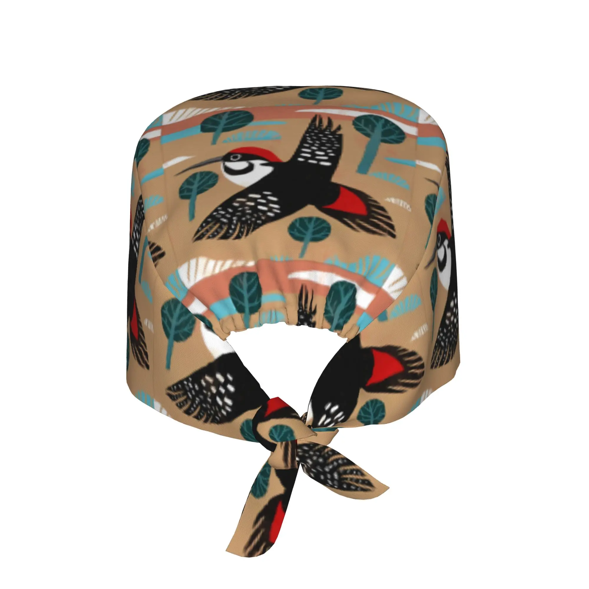 Woodpecker Bird  WorkCap Work Working Cap Adgusted Fashion Printed Multi-Scenario