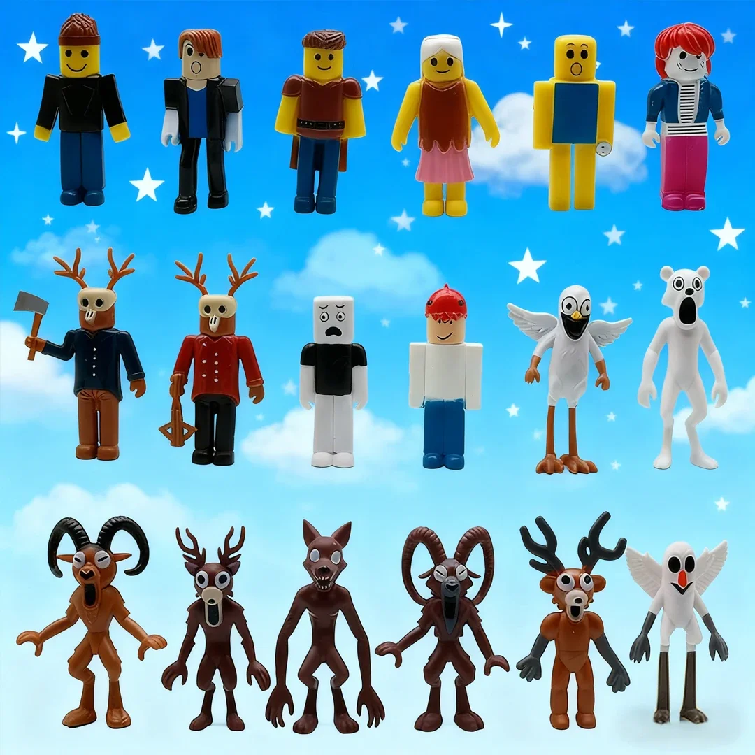 2026 hot 99 Nights In The Forest Figures Toy 99 Nights Figures Figurine Owl Deer 99 Nights In The Forest Figurine Plastic Gift