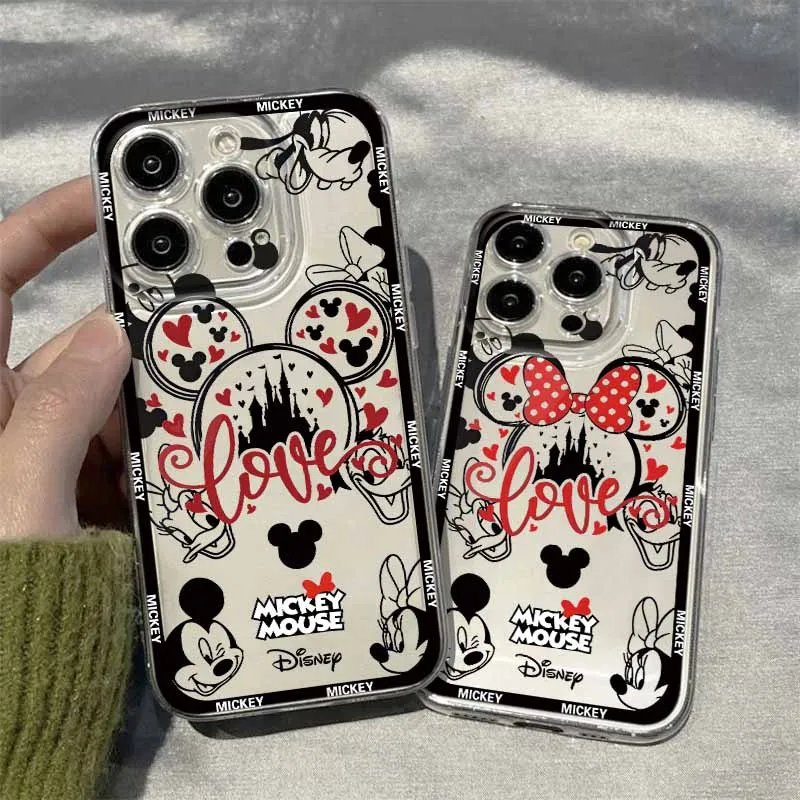 Милый Дисней Микки Минни для OPPO A98 A97 A92S A9 92 78 77 76 72 60 57 55 54S 53 5 31 16 2 Find X5 Reno 8 8T 6 Phone Фото №2