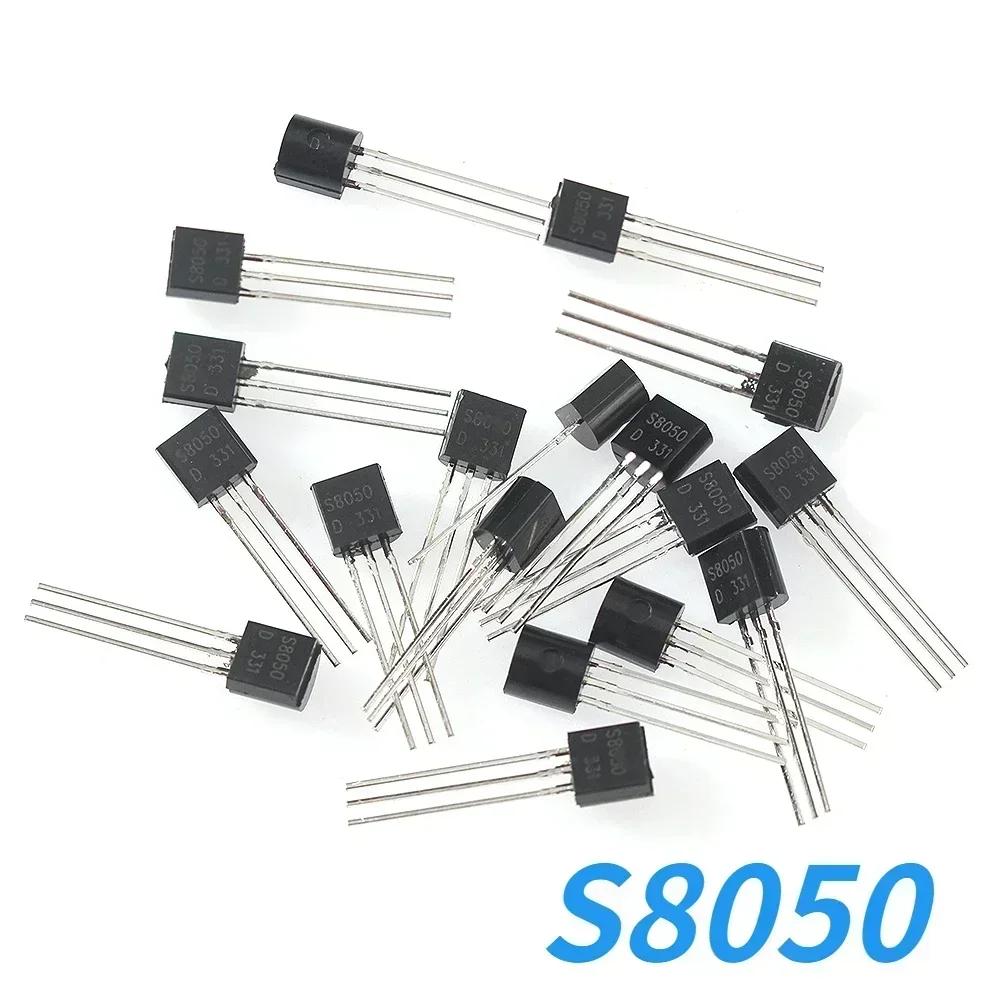50 pièces 100 pièces Transistors S8050 S8550 S9011 S9012 S9013 S9014 S9015 S9018 SS8050 SS8550 TO-92 Kit de composants électroniques