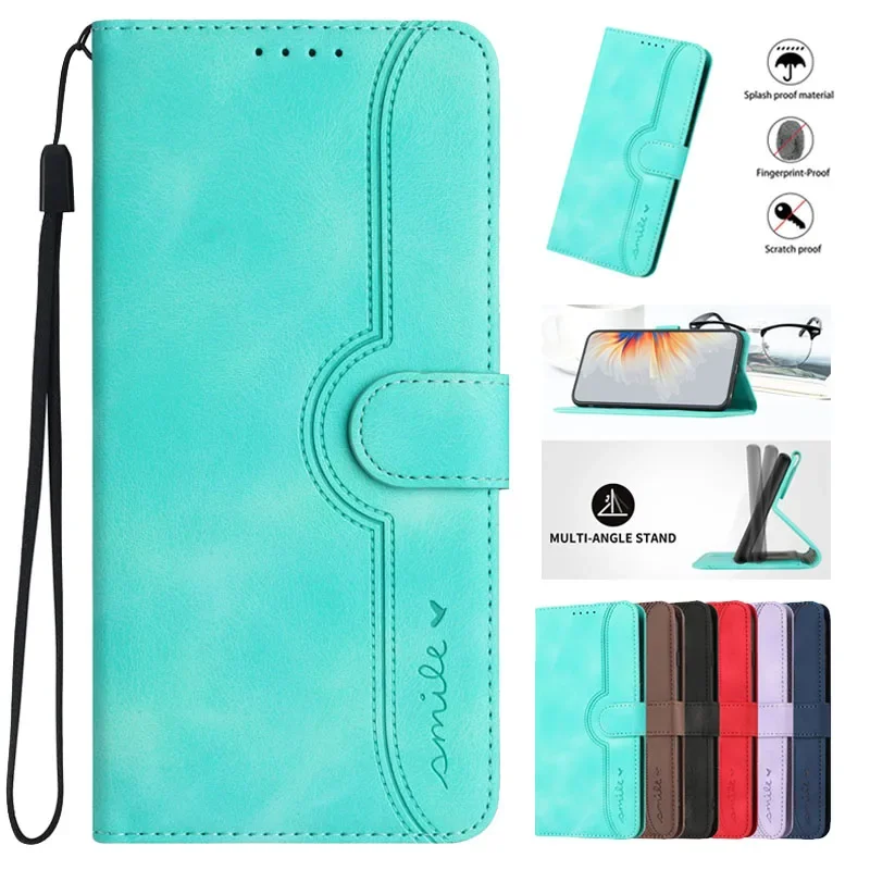 A06 A16 Leather Case For Samsung Galaxy A16 5G Case Wallet Flip Book Cover for Samsung A 16 A06 SM-A166B SM-A065F Phone Cases