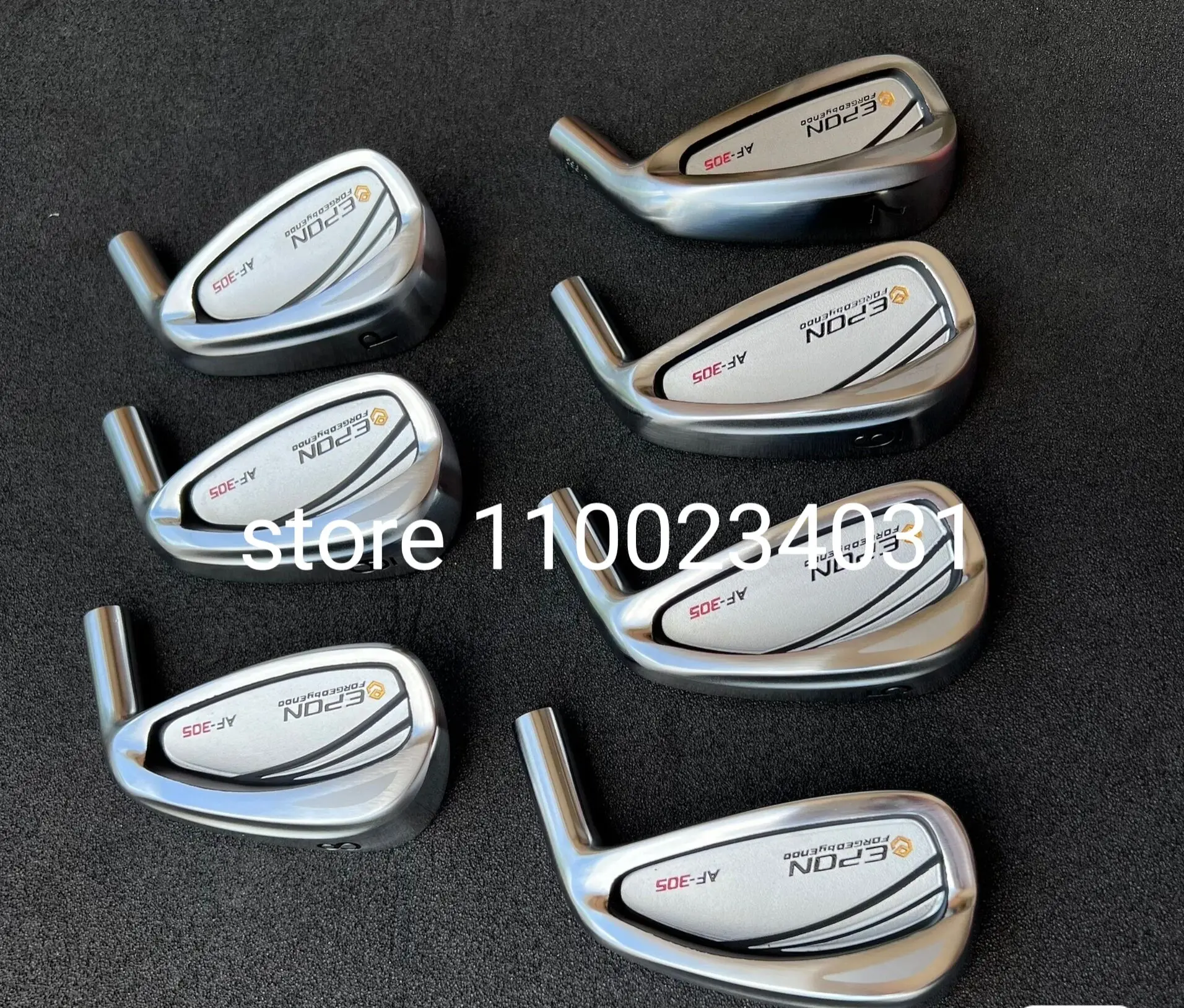 Golf club E  PON   AF 305 Golf Irons #4-P CNC Processing Forge Iron Golf Irons Set For Men