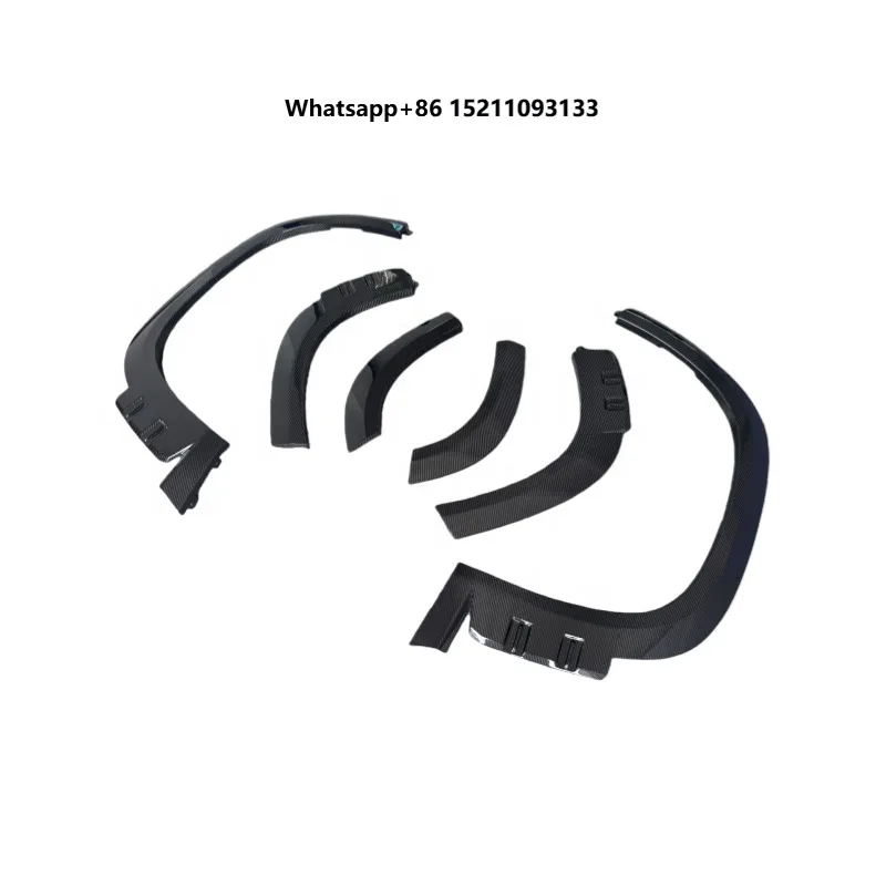 Upgrade LD Style Dry Carbon Fiber Wide-body Wheel Eyebrow Front Wheel Eyebrow Rear Wheel Eyebrow for XM G09 Body Kit