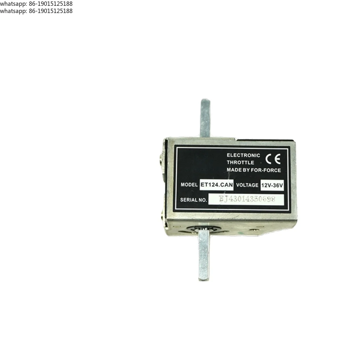 Accelerator original ET124-CAN/12-36V/truck/with controller black bottom