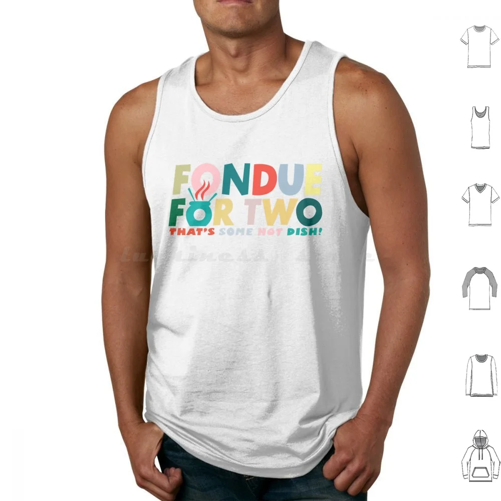 Fondue For Two-Glee Tank Tops Vest Sleeveless Glee Glee Cast Glee Tv Show Puck Noah Puckerman Mark Salling Finn Finn Cory