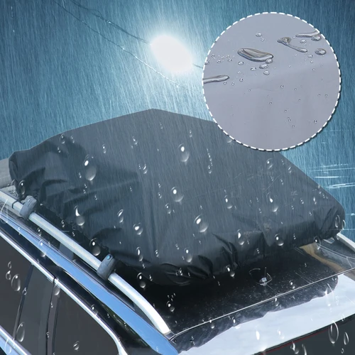 Imagen 1 del producto Cubierta impermeable para portaequipajes de techo de coche, tela Oxford 210D, 170/190/230/270x145cm, todoterreno, SUV, equipaje de techo de automóvil, bolsa de carga, cubierta para lluvia